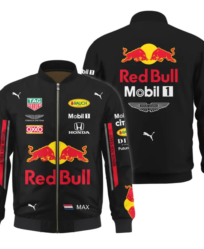 2019 Max Verstappen Racing Suit Red Bull Racing F1 Bomber BLVAMV281125A4BB