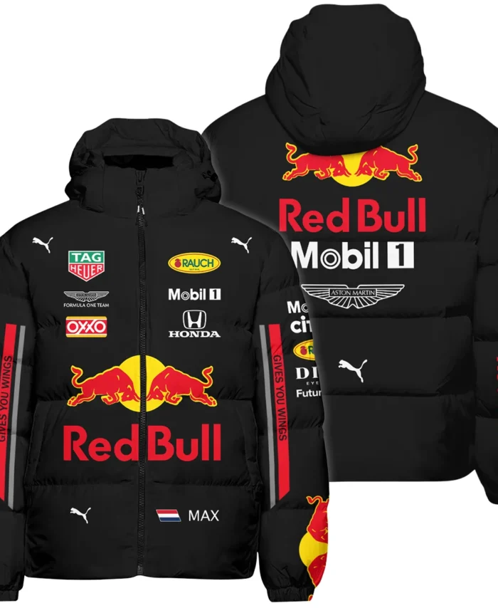 2019 Max Verstappen Racing Suit Red Bull Racing F1 Down & Puffer Jackets BLVAMV281125A4HCJ