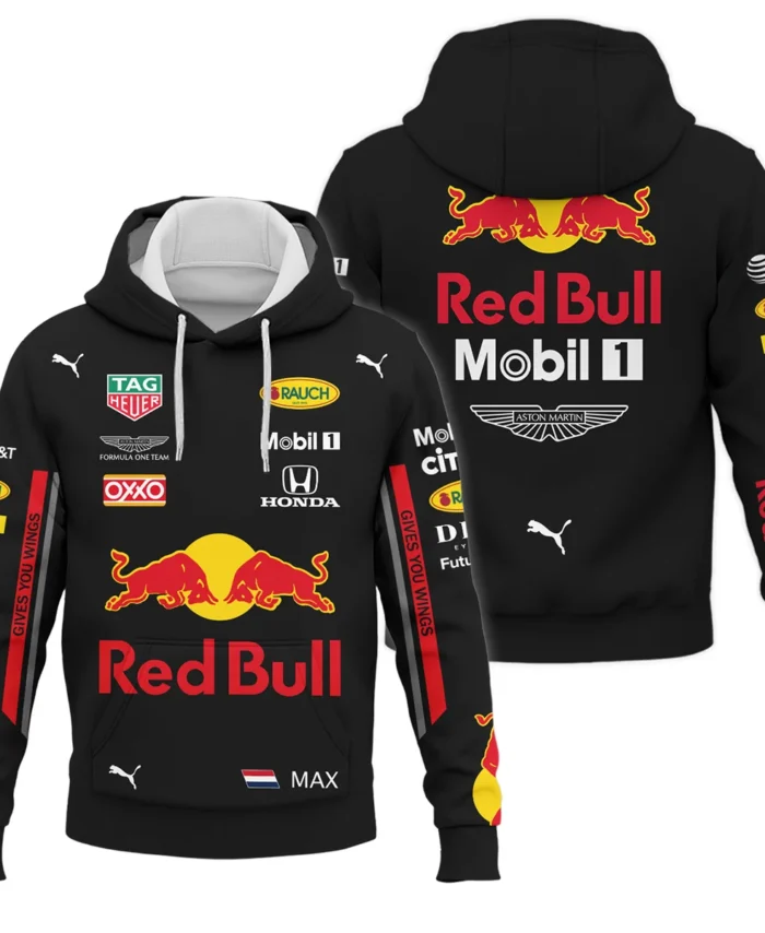 2019 Max Verstappen Racing Suit Red Bull Racing F1 Hoodie BLVAMV281125A4HD