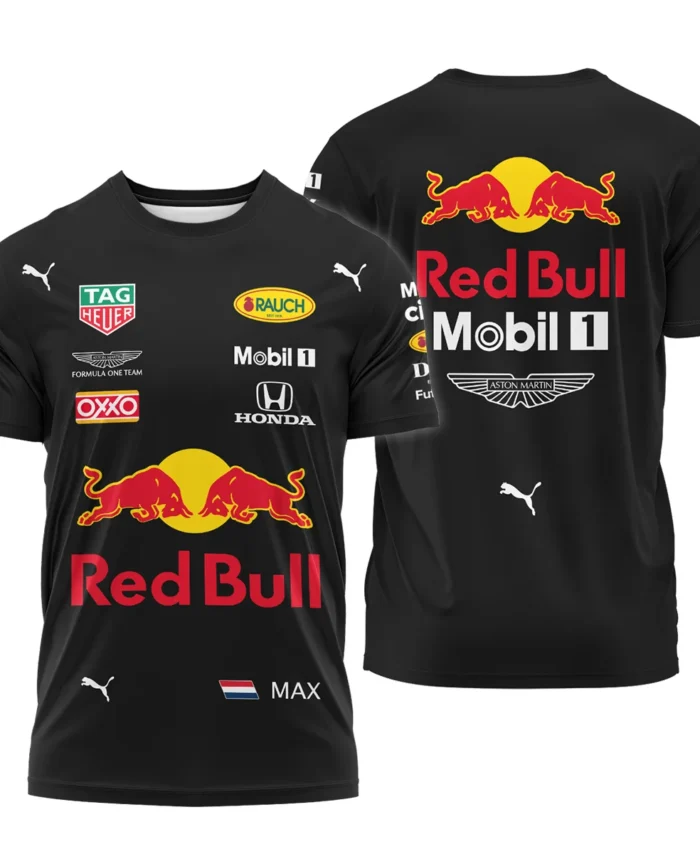 2019 Max Verstappen Racing Suit Red Bull Racing F1 T-Shirt BLVAMV281125A4TS