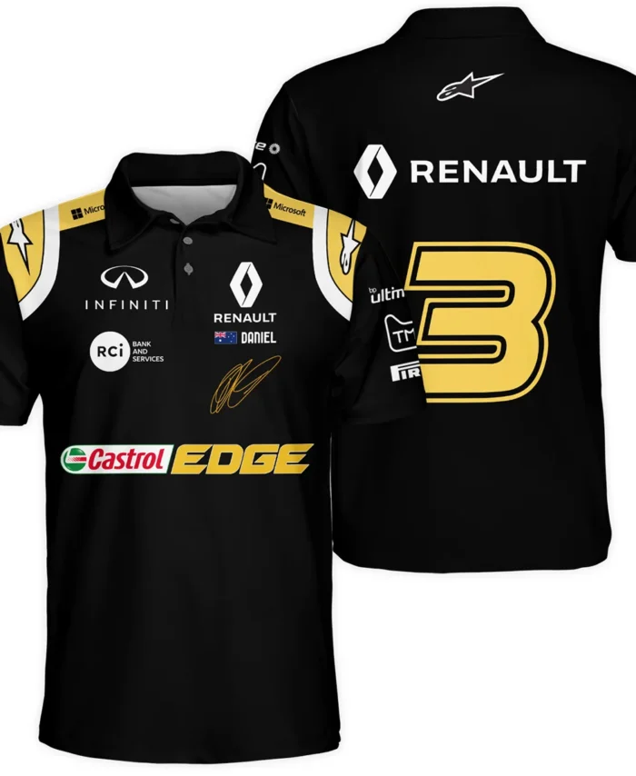 2019 Race Suit Uniform Polo Shirt For Fans BLVA180725A02PL-1 CleanFit