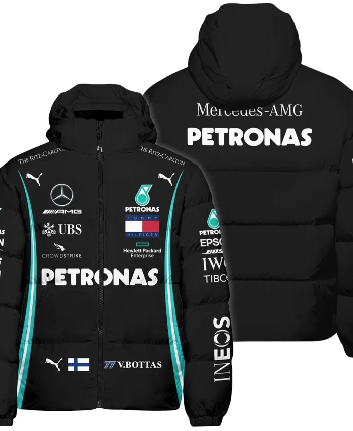 2019 Valtteri Bottas Racing Suit Mercedes F1 Down & Puffer Jackets BLVAVB130925A1HCJ