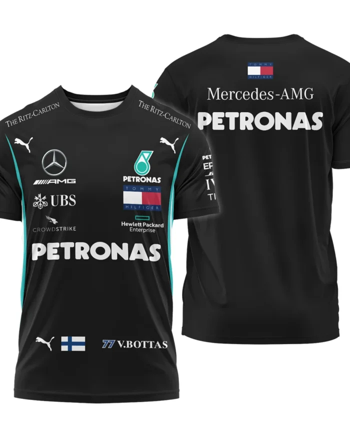 2019 Valtteri Bottas Racing Suit Mercedes F1 T-Shirt BLVAVB130925A1TS