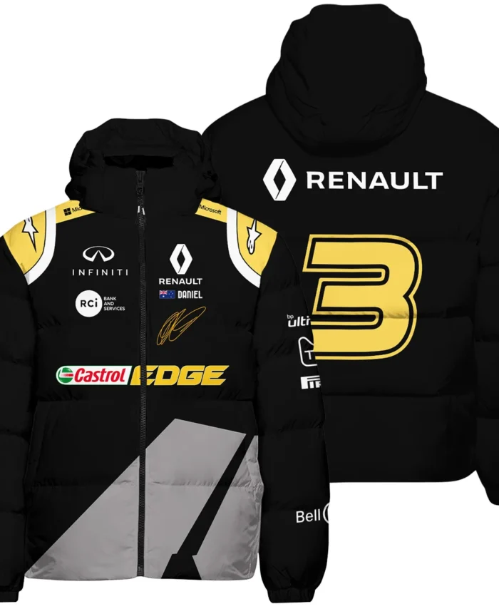 2020 Daniel Ricciardo Renault Alpinestars Race Suit Down & Puffer Jackets BLVA180725A04HCJ