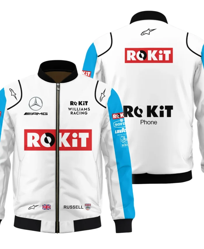 2020 George Russell Racing Suit Williams F1 Bomber BLVAGR080925A4BB