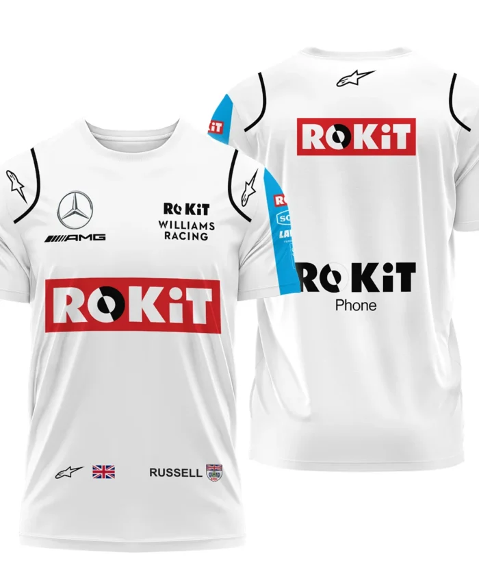 2020 George Russell Racing Suit Williams F1 T-Shirt BLVAGR080925A4TS