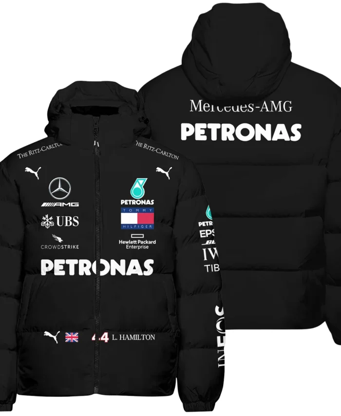 2020 Lewis Hamilton Racing Suit Mercedes F1 Down & Puffer Jackets BLVALH180825A3HCJ