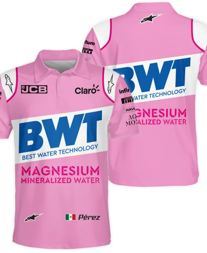 2020 Sergio Perez Racing Suit Racing Point F1 Polo Shirt BLVASP170925A3PL