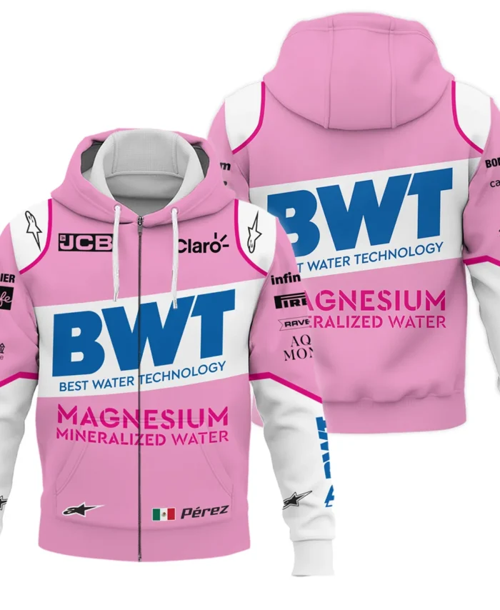 2020 Sergio Perez Racing Suit Racing Point F1 Zipper Hoodie BLVASP170925A3ZHD
