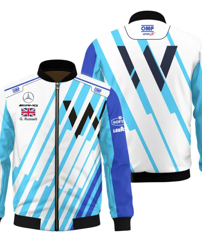 2021 George Russell Racing Suit Williams F1 Bomber BLVAGR080925A8BB