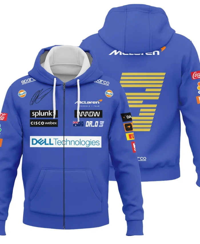 2021 Race Suit Uniform Zipper Hoodie For Fans BLVA180725A03ZHD-1 CleanFit