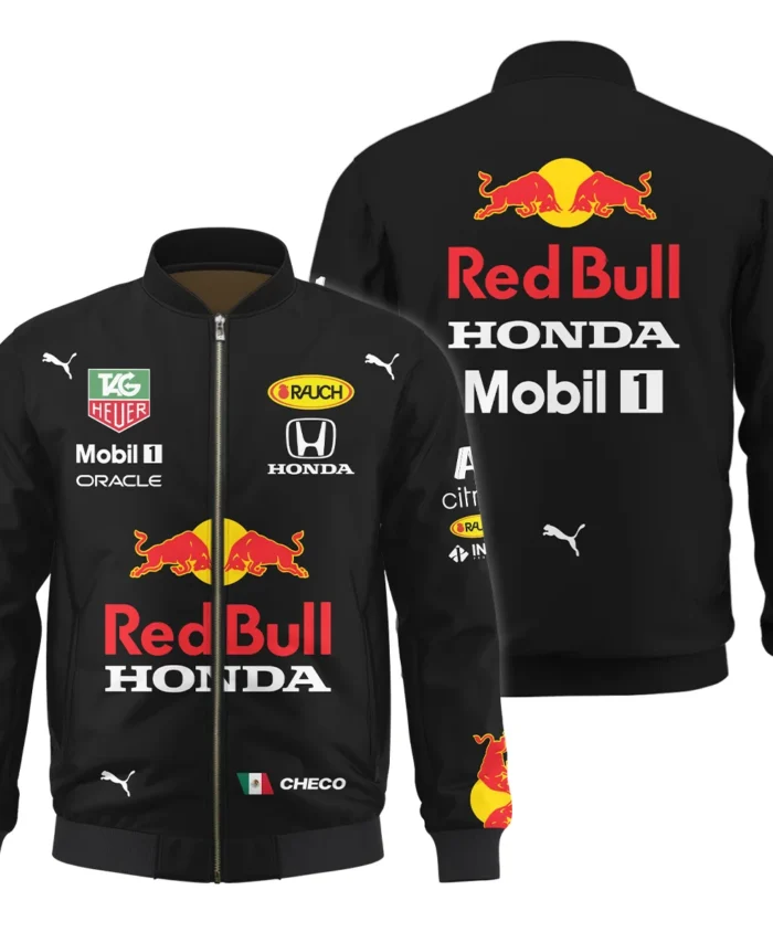 2021 Sergio Perez Racing Suit Red Bull Racing F1 Bomber BLVASP170925A1BB