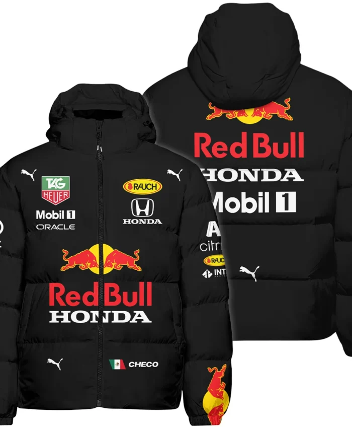 2021 Sergio Perez Racing Suit Red Bull Racing F1 Down & Puffer Jackets BLVASP170925A1HCJ