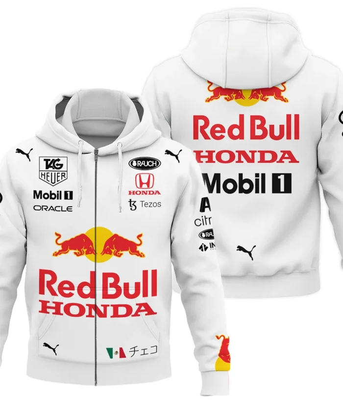 2021 Sergio Perez Racing Suit Red Bull Racing F1 Zipper Hoodie BLVASP170925A2ZHD