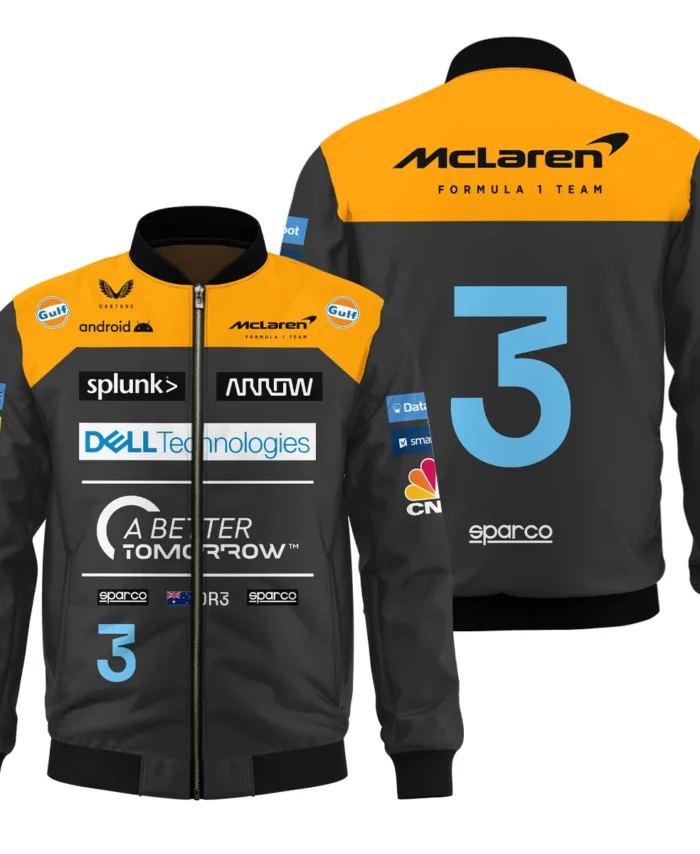 2022 Daniel Ricciardo McLaren F1 Team Race Suit Bomber BLVA180725A06BB