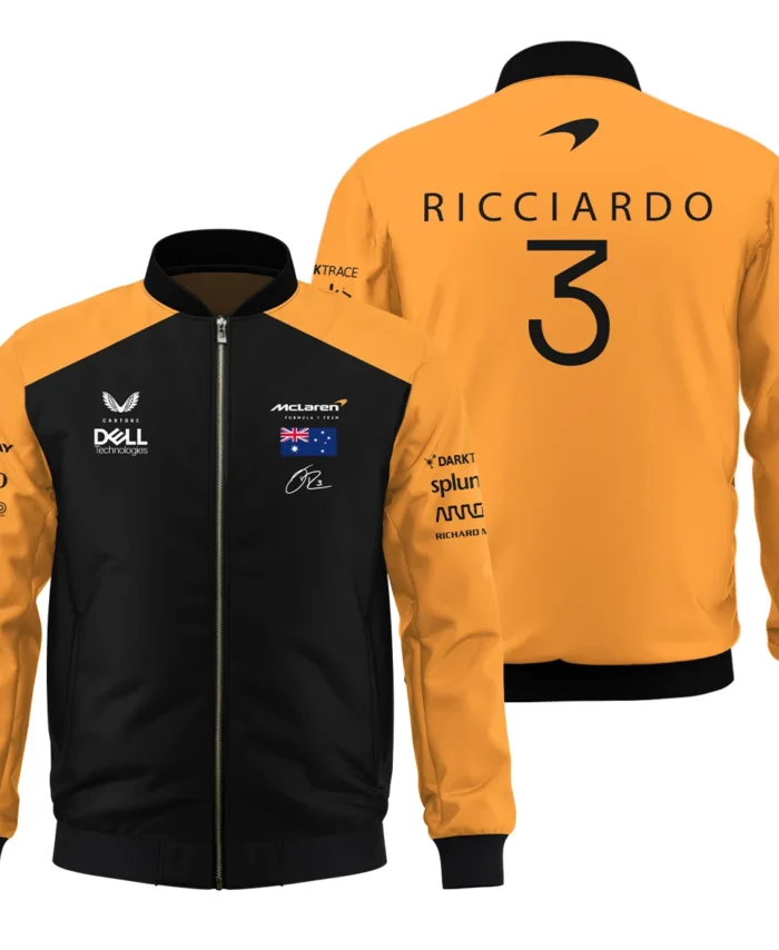 2022 Daniel Ricciardo McLaren F1 Team Suit Bomber BLVA180725A07BB