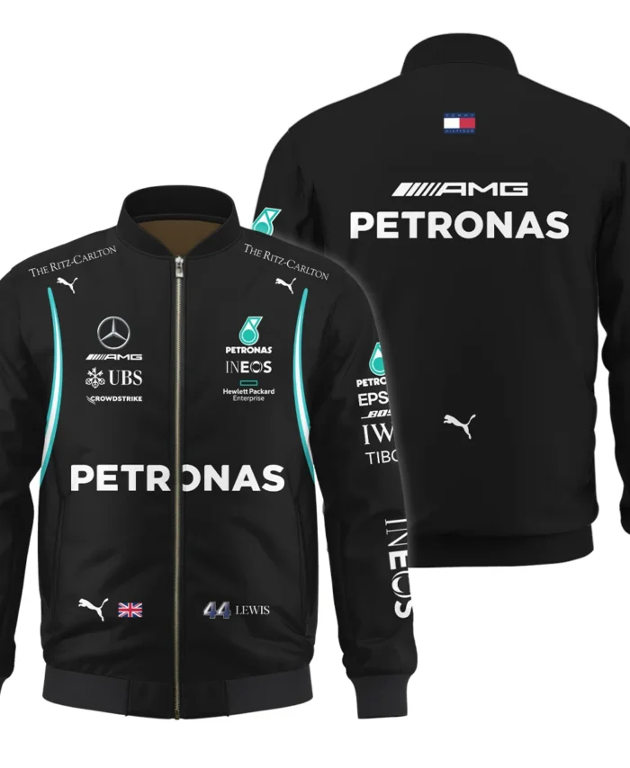2022 Lewis Hamilton Racing Suit Mercedes F1 Bomber BLVALH260825A6BB