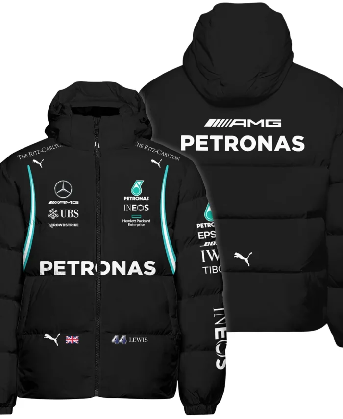 2022 Lewis Hamilton Racing Suit Mercedes F1 Down & Puffer Jackets BLVALH260825A6HCJ