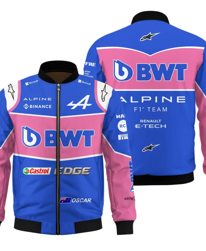 2022 Oscar Piastri Racing Suit Alpine F1 Bomber BLVAOP150825A7BB