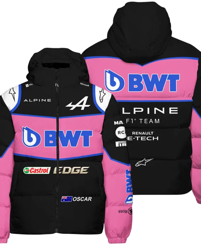 2022 Oscar Piastri Racing Suit Alpine F1 Down & Puffer Jackets BLVAOP150825A8HCJ
