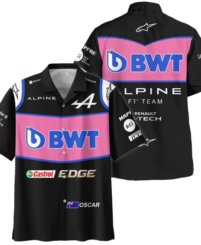 2022 Oscar Piastri Racing Suit Alpine F1 Hawaiian Shirt BLVAOP150825A8HW