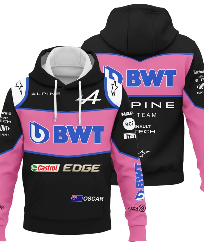 2022 Oscar Piastri Racing Suit Alpine F1 Hoodie BLVAOP150825A8HD