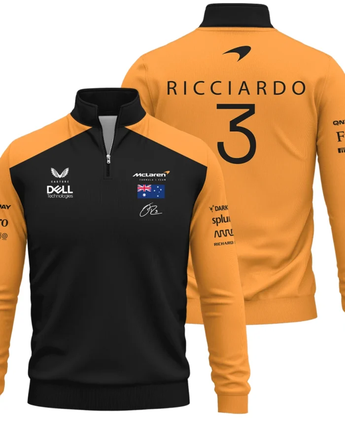 2022 Race Suit Uniform Quarter-Zip Sweatshirt For Fans BLVA180725A07QZS-1 CleanFit