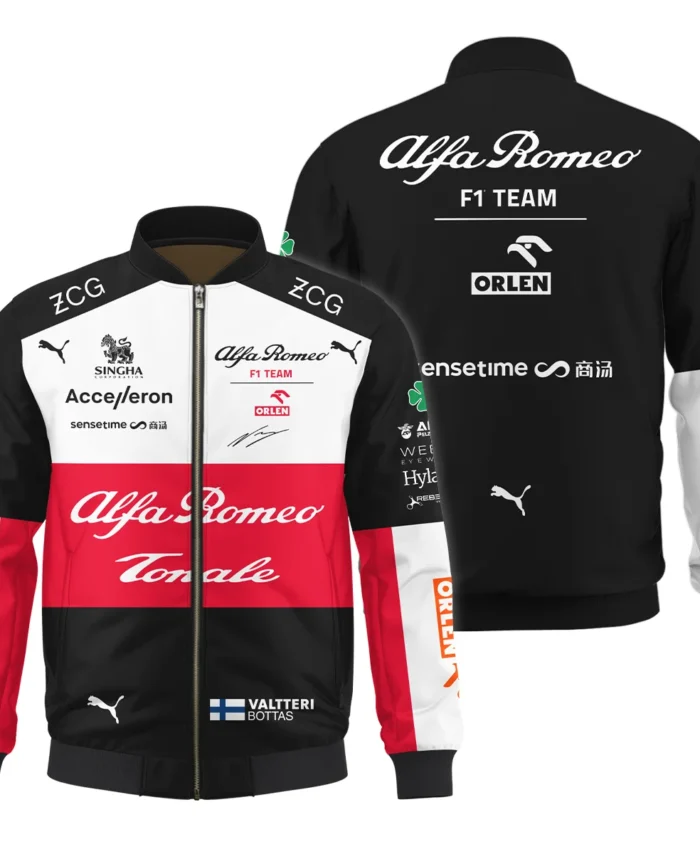 2022 Valtteri Bottas Racing Suit Alfa Romeo F1 Bomber BLVAVB130925A6BB
