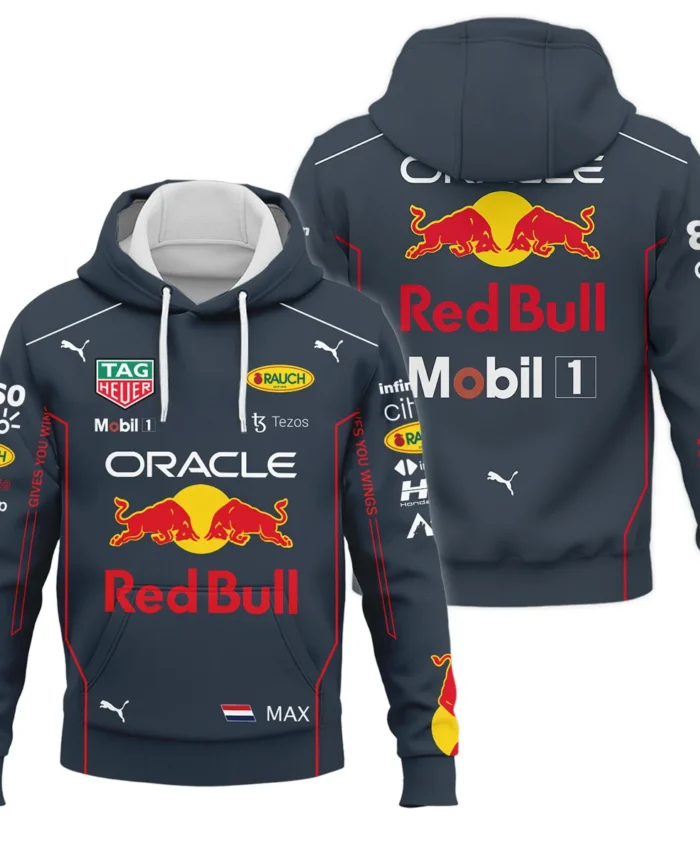 2022 WDC Max Verstappen Racing Suit Red Bull Racing F1 Hoodie BLVAMV281125A1HD