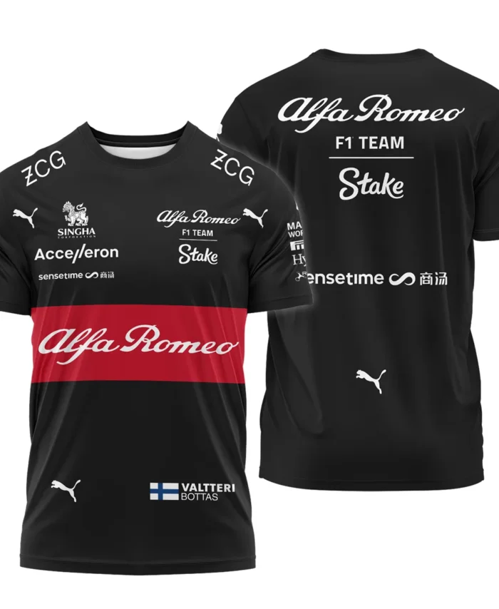 2023 Valtteri Bottas Racing Suit Alfa Romeo F1 T-Shirt BLVAVB130925A5TS