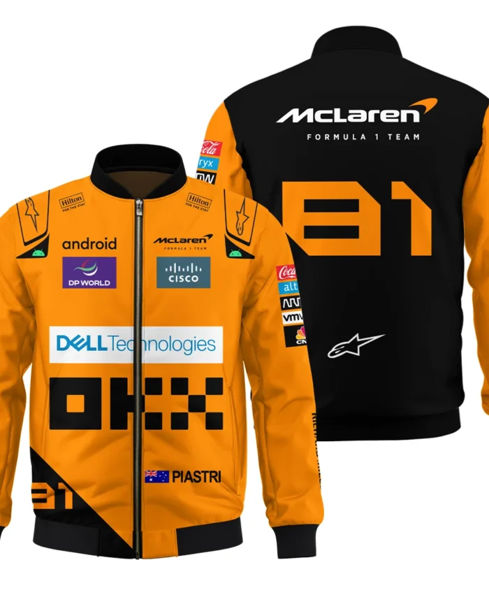 2024 Oscar Piastri Racing Suit McLaren F1 Bomber BLVAOP150825A5BB