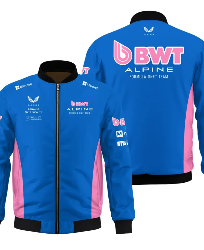 2025 Alpine F1 Race Suit Bomber BLVA150725A03ALPBB
