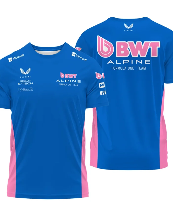 2025 Alpine F1 Race Suit T-Shirt BLVA150725A03ALPTS