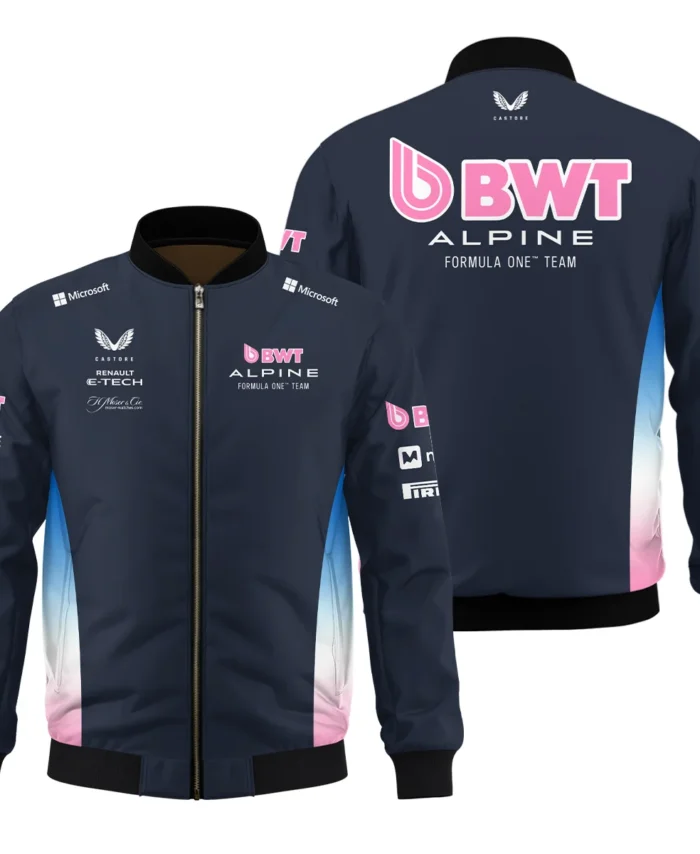 2025 Alpine F1 Team Suit Bomber BLVA150725A01ALPBB
