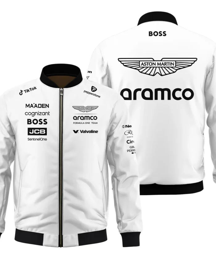2025 Aston Martin F1 Race Suit Bomber BLVA120725A03AMBB