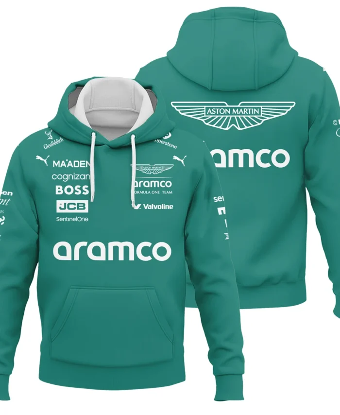 2025 Aston Martin F1 Race Suit Hoodie BLVA120725A04AMHD