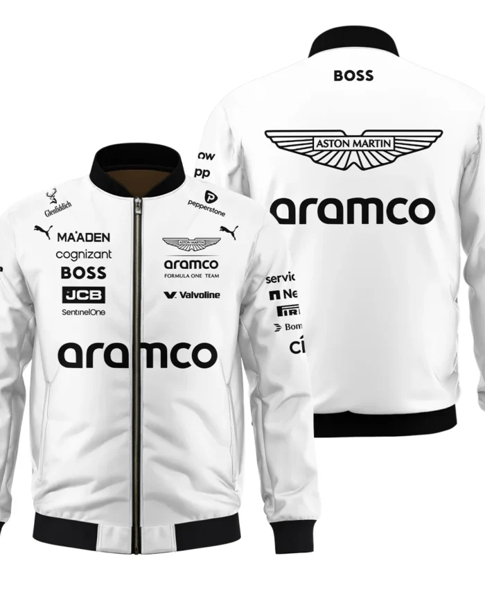 2025 Aston Martin F1 Team Suit Bomber BLVA120725A06AMBB