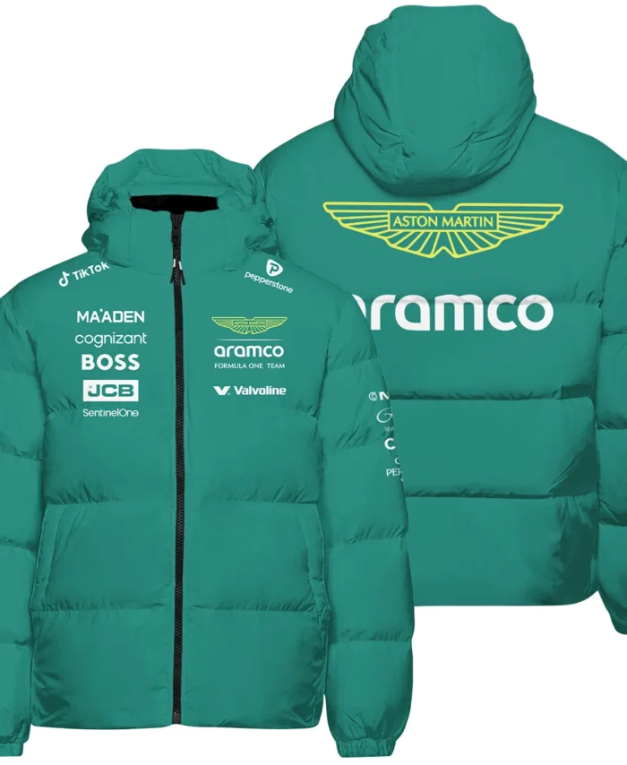 2025 Aston Martin F1 Team Suit Down & Puffer Jackets BLVA120725A01AMHCJ