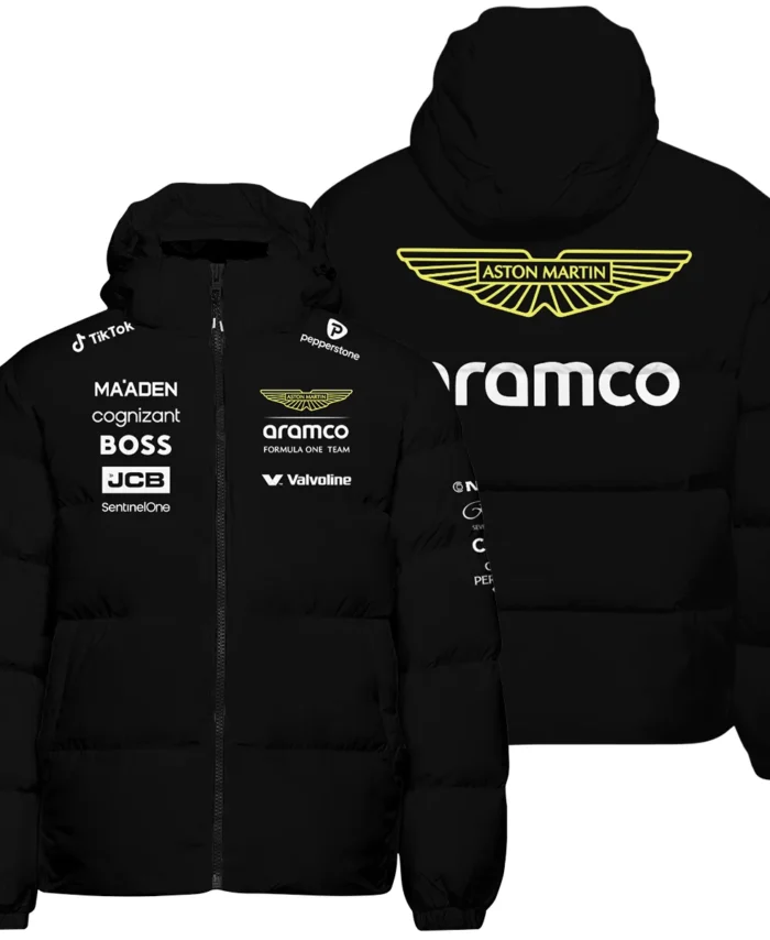 2025 Aston Martin F1 Team Suit Down & Puffer Jackets BLVA120725A02AMHCJ