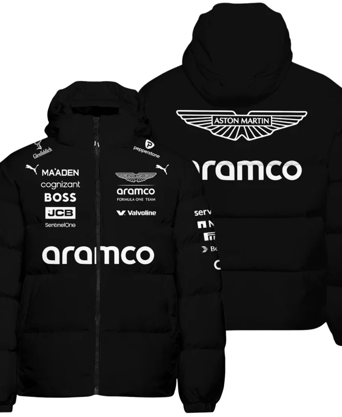 2025 Aston Martin F1 Team Suit Down & Puffer Jackets BLVA120725A05AMHCJ