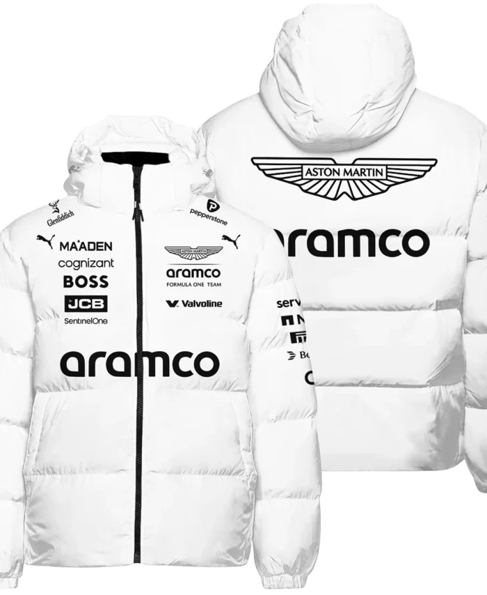 2025 Aston Martin F1 Team Suit Down & Puffer Jackets BLVA120725A06AMHCJ