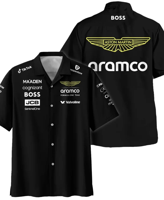 2025 Aston Martin F1 Team Suit Hawaiian Shirt BLVA120725A02AMHW