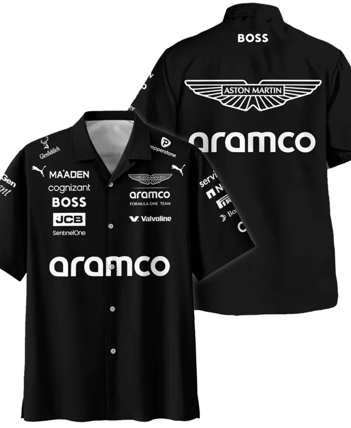 2025 Aston Martin F1 Team Suit Hawaiian Shirt BLVA120725A05AMHW