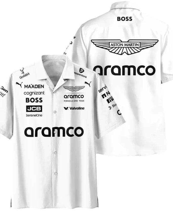 2025 Aston Martin F1 Team Suit Hawaiian Shirt BLVA120725A06AMHW