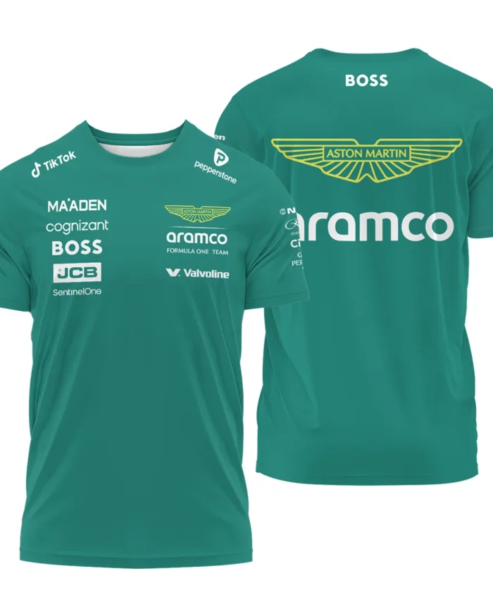 2025 Aston Martin F1 Team Suit T-Shirt BLVA120725A01AMTS