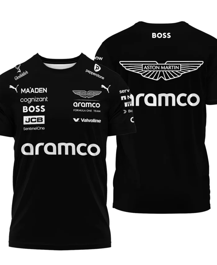 2025 Aston Martin F1 Team Suit T-Shirt BLVA120725A05AMTS