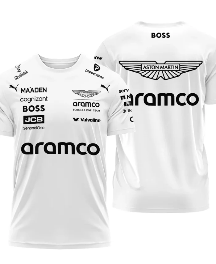 2025 Aston Martin F1 Team Suit T-Shirt BLVA120725A06AMTS