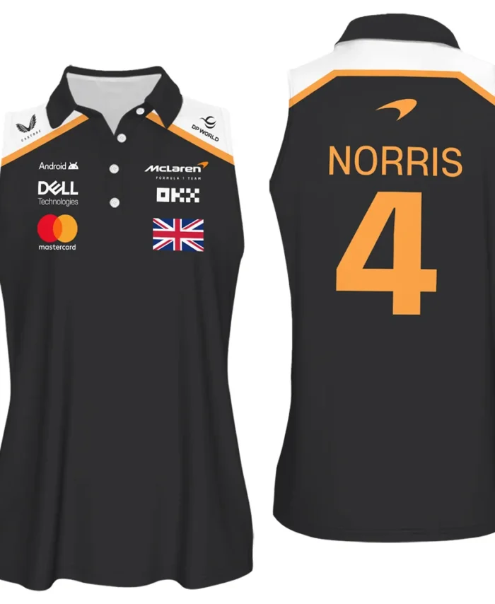 2025 Black Exclusive Sleeveless Polo For Fan Girl BLF120625A8VPO