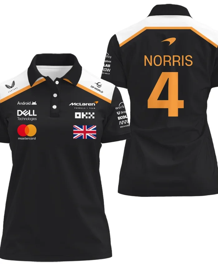 2025 Black Exclusive Women Polo Shirt BLF120625A8PL