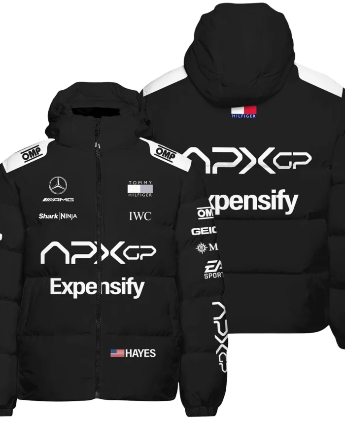 2025 Black Version For Racing Fan Exclusive Down & Puffer Jackets BLF116625A2HCJ